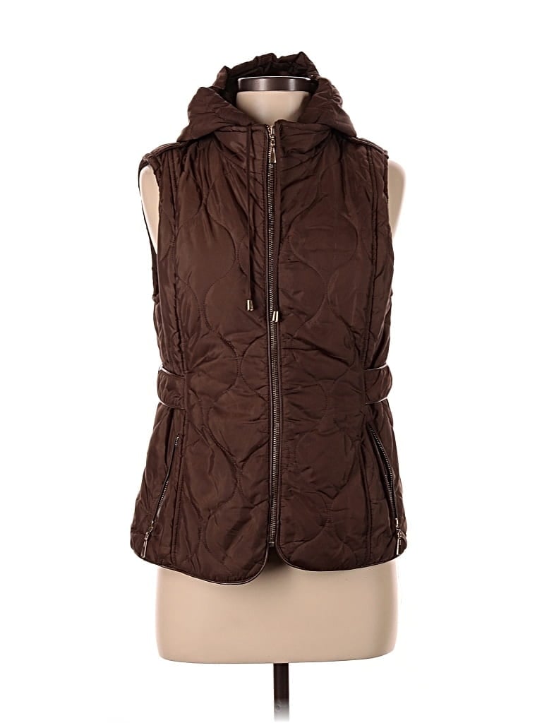 Pre-owned Daisy Vest In Brown