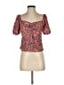 Re:named 100% Polyester Pink Short Sleeve Top Size S - photo 1