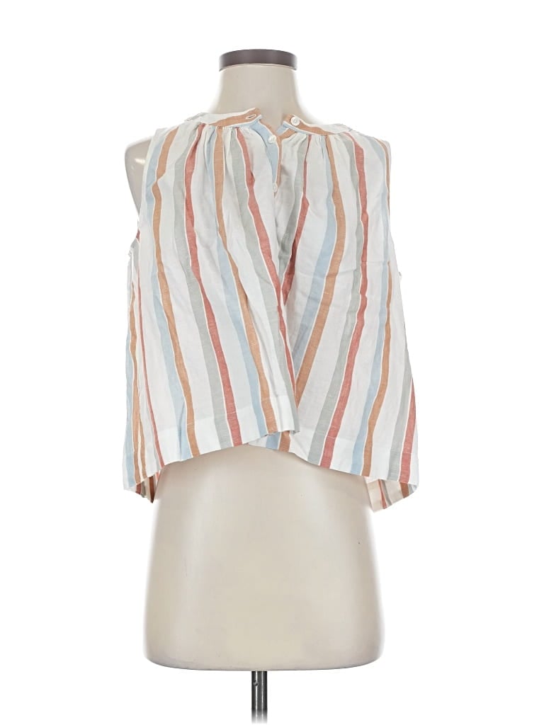 Madewell Sleeveless Blouse In White