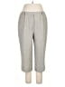 Ela Chevron-herringbone Gray Tan Casual Pants Size XL (estimated) - photo 1