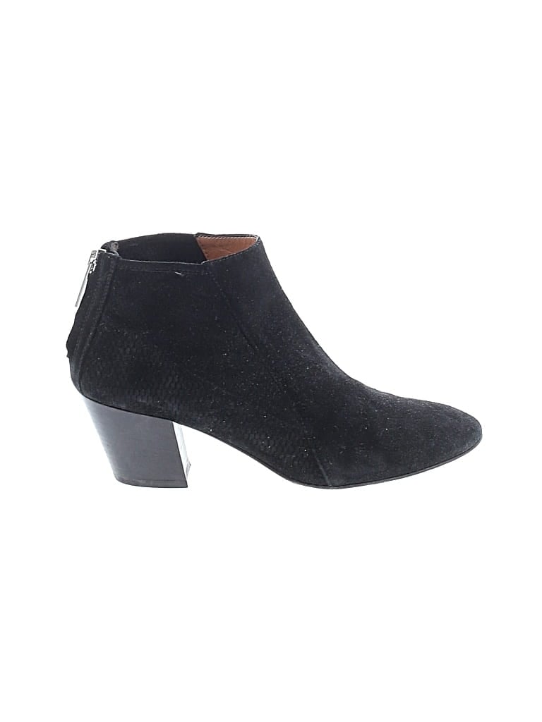 Pre-owned Aquatalia Ankle Boots In Black
