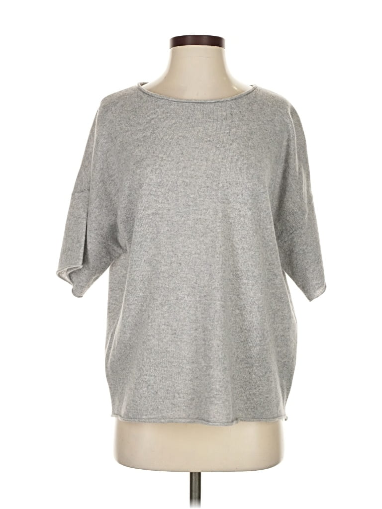 Pre-owned 360cashmere Cashmere Pullover Sweater In Gray