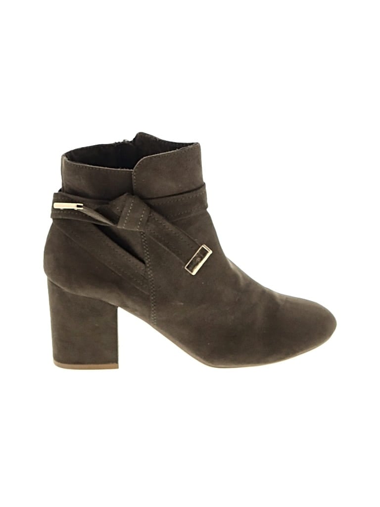 Pre-owned Report Ankle Boots In Green