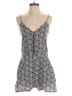 Study 100% Cotton Hearts Gray Black Romper Size S - photo 1