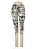 Assorted Brands Graphic Ivory Yellow Leggings Size XXS - photo 1