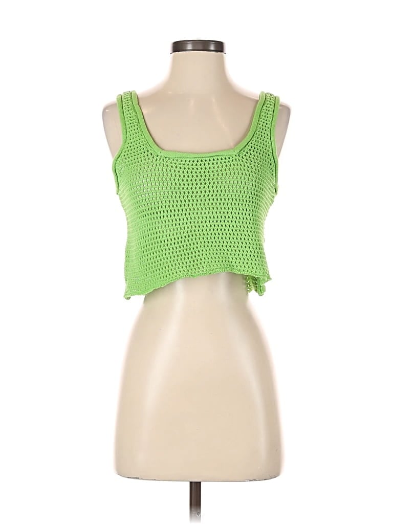 Pre-owned Lulus Pullover Sweater In Green