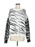 Rails Animal Print Silver Pullover Sweater Size M - photo 1