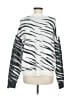 Rails Animal Print Silver Pullover Sweater Size M - photo 2