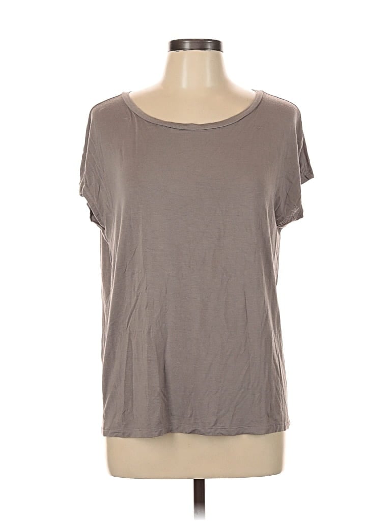 Pre-owned Daily Ritual Short Sleeve T-shirt In Brown