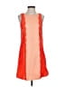 Gianni Bini Color Block Orange Cocktail Dress Size 4 - photo 1