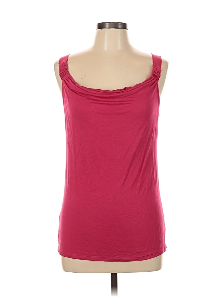 Pre-owned Ann Taylor Factory Sleeveless Top Pink Cowl Neck Tops
