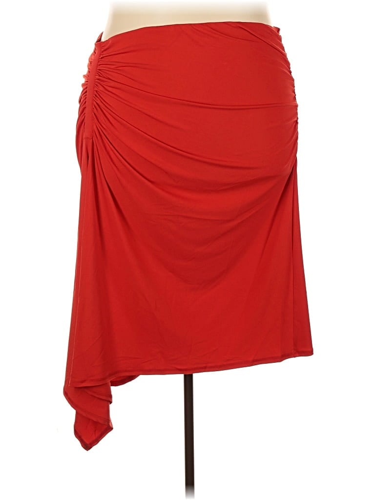 New York And Company Casual Skirt In Red