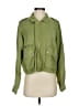 Blank NYC 100% Lyocell Green Jacket Size S - photo 1