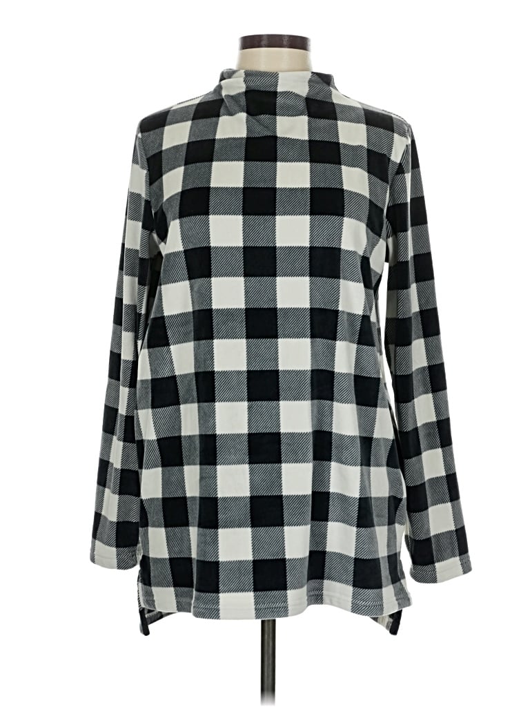 Pre-owned Lands' End Pullover Sweater In Gray