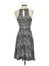Ann Taylor Houndstooth Black Cocktail Dress Size 0 - photo 2