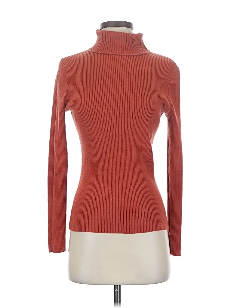 Pre-owned United States Sweaters Turtleneck Sweater In Orange