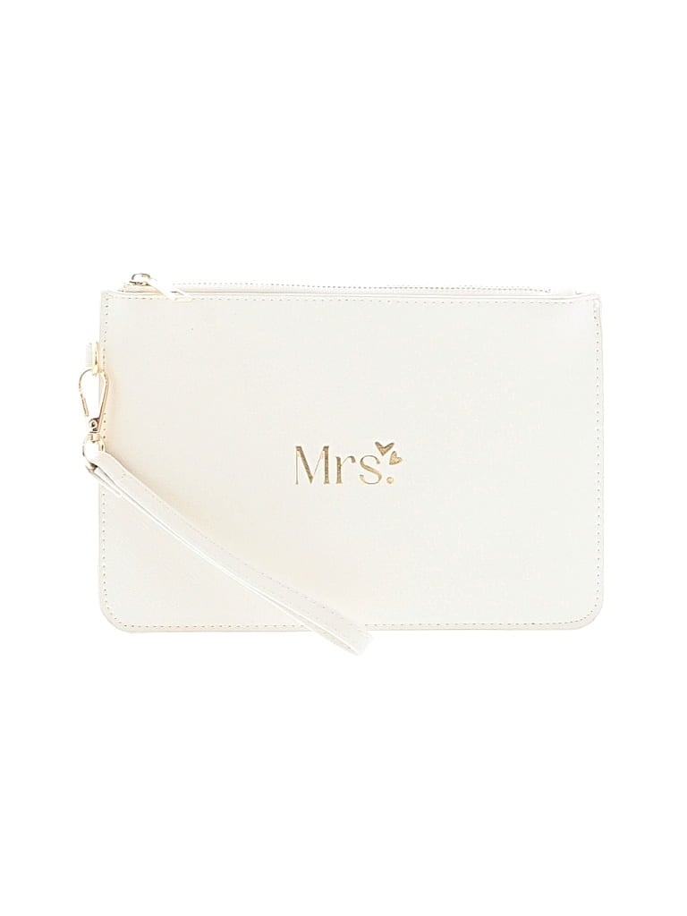 Pre-owned Unbranded Clutch In White