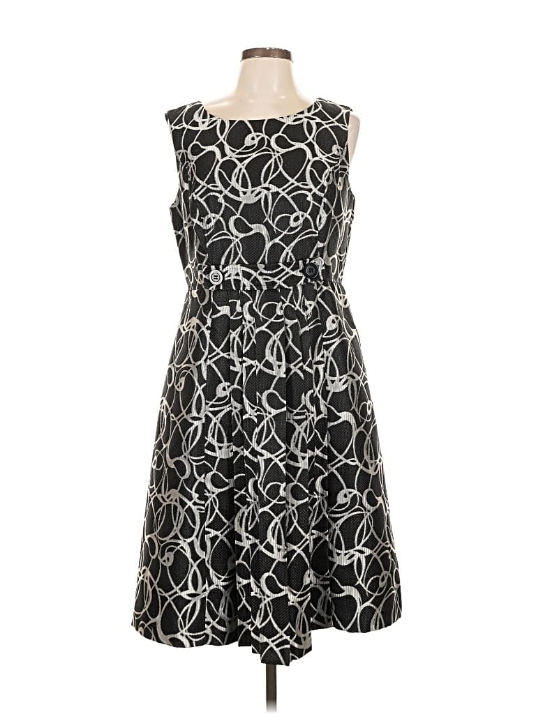 Pre-owned Signature By Robbie Bee Cocktail Dress In Black