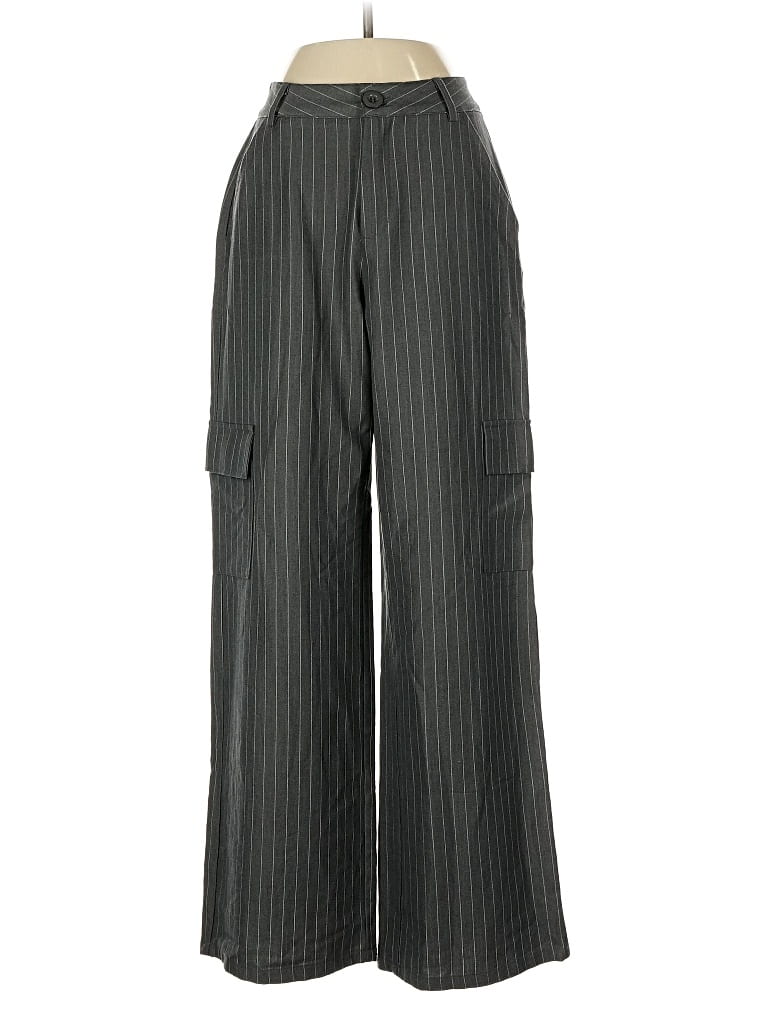 Pre-owned Princess Polly Cargo Pants In Gray