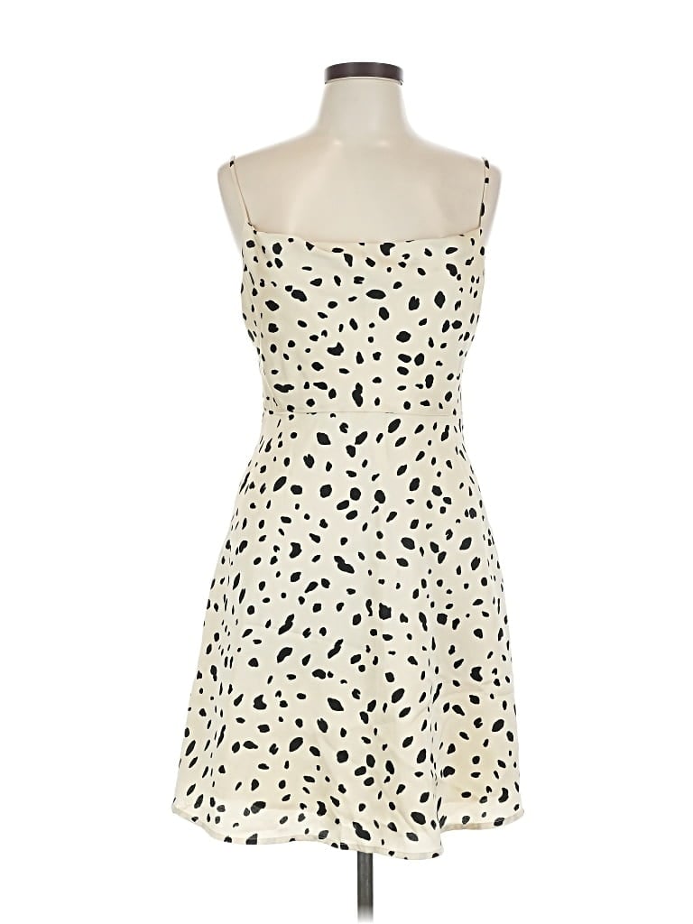 Pre-owned Astr Cocktail Dress In White
