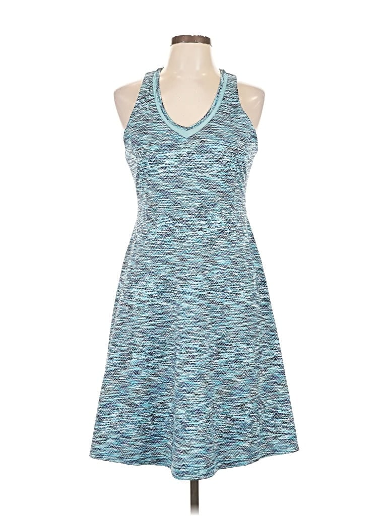 Pre-owned Mpg Casual Dress In Blue