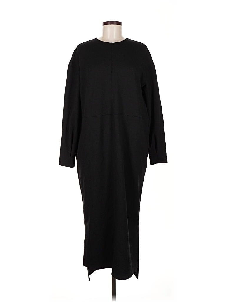 Pre-owned Nordstrom Casual Dress In Black