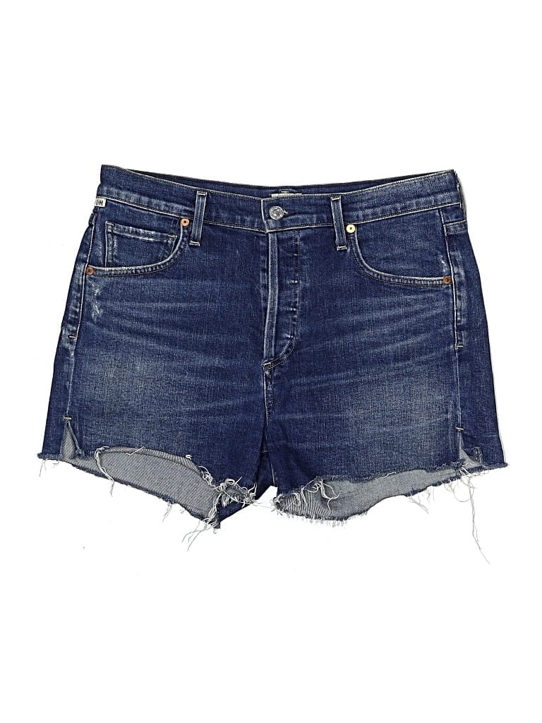 Pre-owned Citizen Of Humanity Denim Shorts In Blue