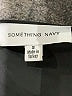 Something Navy 100% Polyester Black 3/4 Sleeve Blouse Size S - photo 7