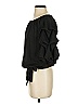 CeCe 100% Polyester Black 3/4 Sleeve Blouse Size XS - photo 5
