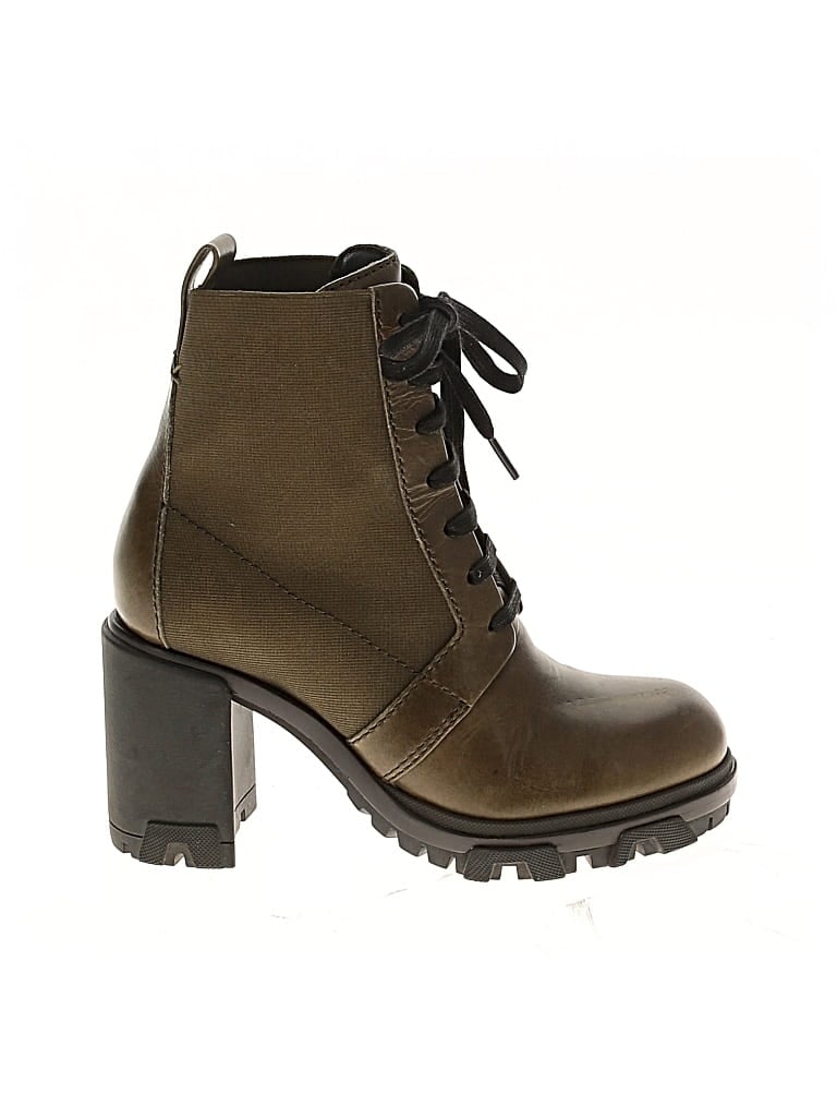 Pre-owned Rag & Bone Ankle Boots In Green