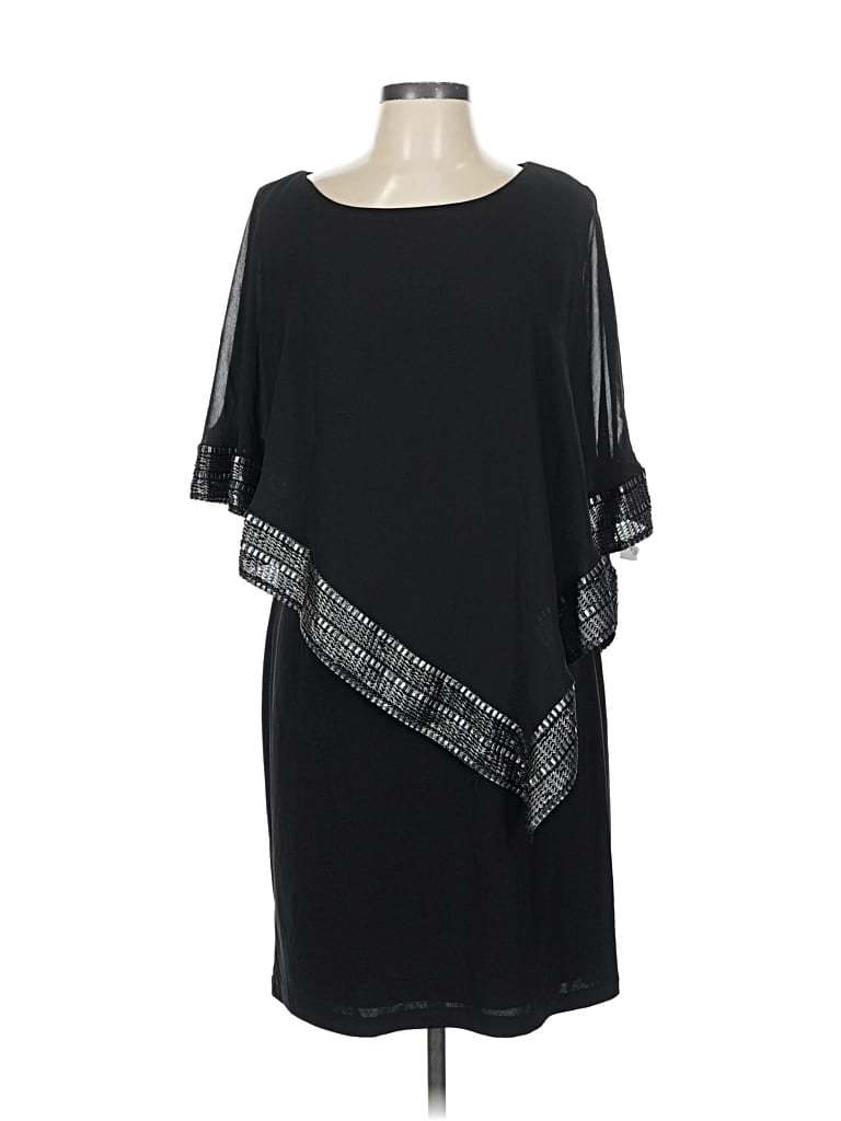 Pre-owned Slny Cocktail Dress In Black