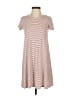 Madewell Stripes Tan Casual Dress Size XXS - photo 1