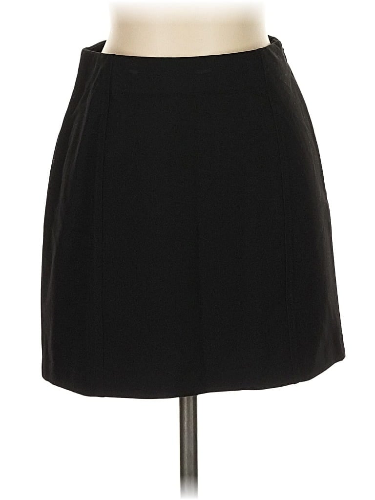 Pre-owned Open Edit Formal Skirt In Black