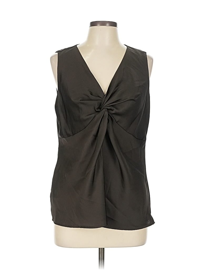 ANN TAYLOR FACTORY Pre-owned Sleeveless Blouse In Gray