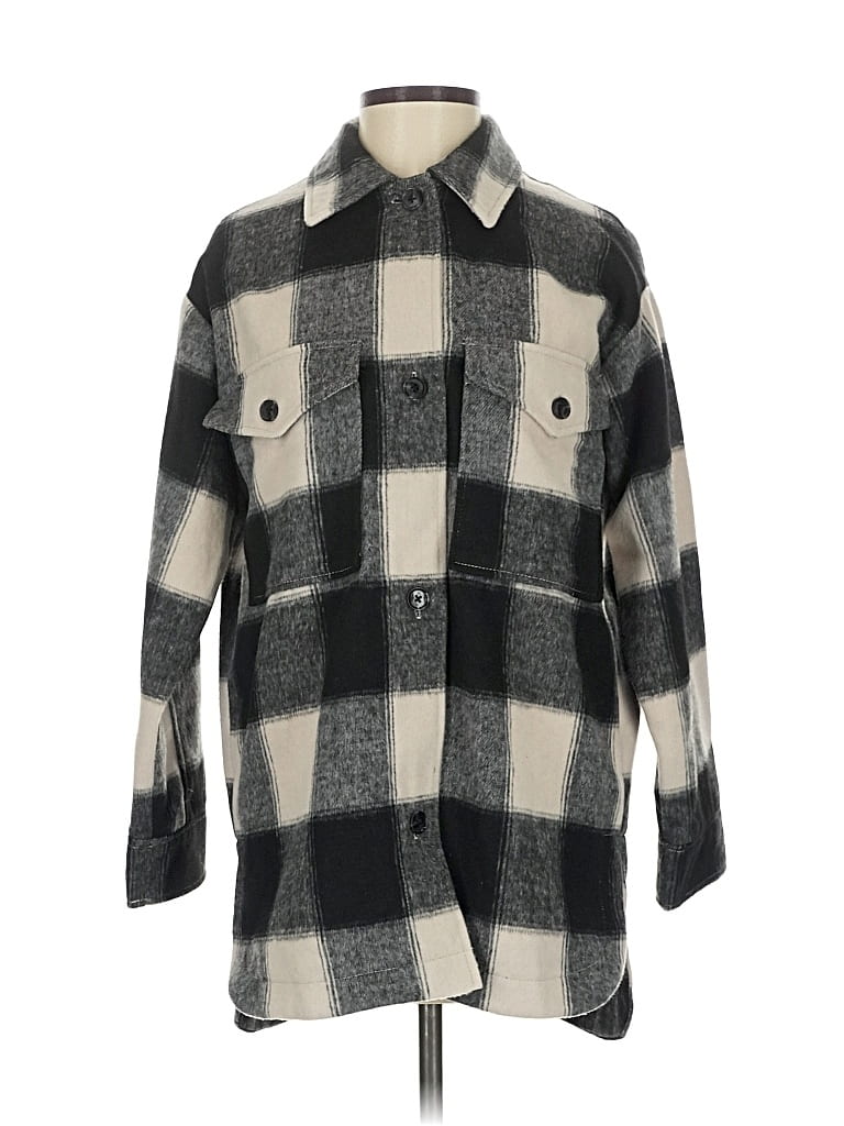 Banana Republic Factory Store Coat In Gray