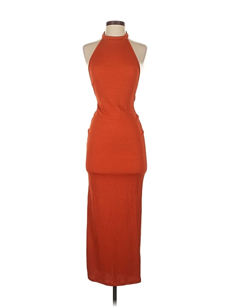 Pre-owned Shein Cocktail Dress In Orange