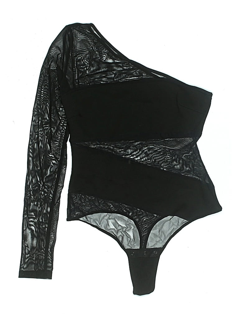 Pre-owned Undress Code Bodysuit In Black