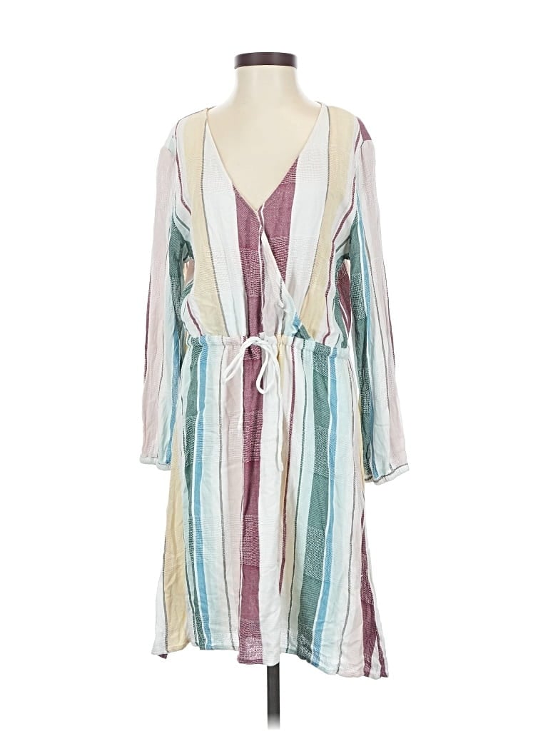 Pre-owned Rails Casual Dress In White