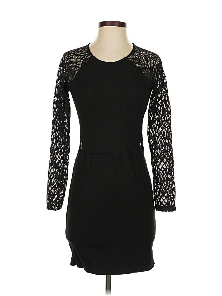 Pre-owned Parker Cocktail Dress In Black