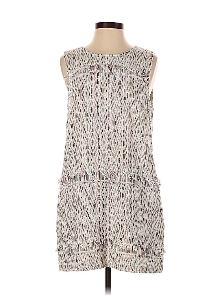 Pre-owned Akemi + Kin Casual Dress In White