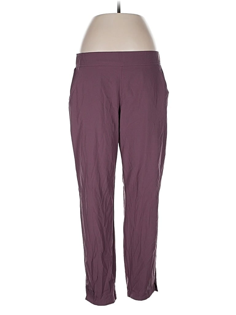 Pre-owned Eddie Bauer Active Pants In Purple