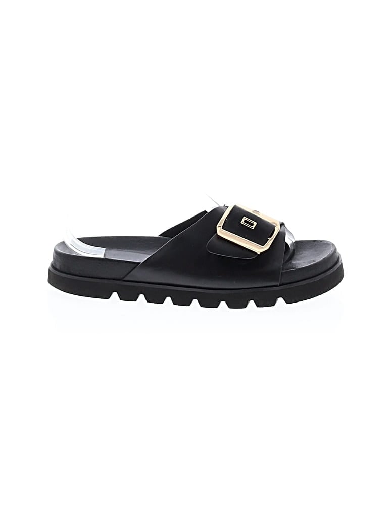 Pre-owned Unbranded Sandals In Black