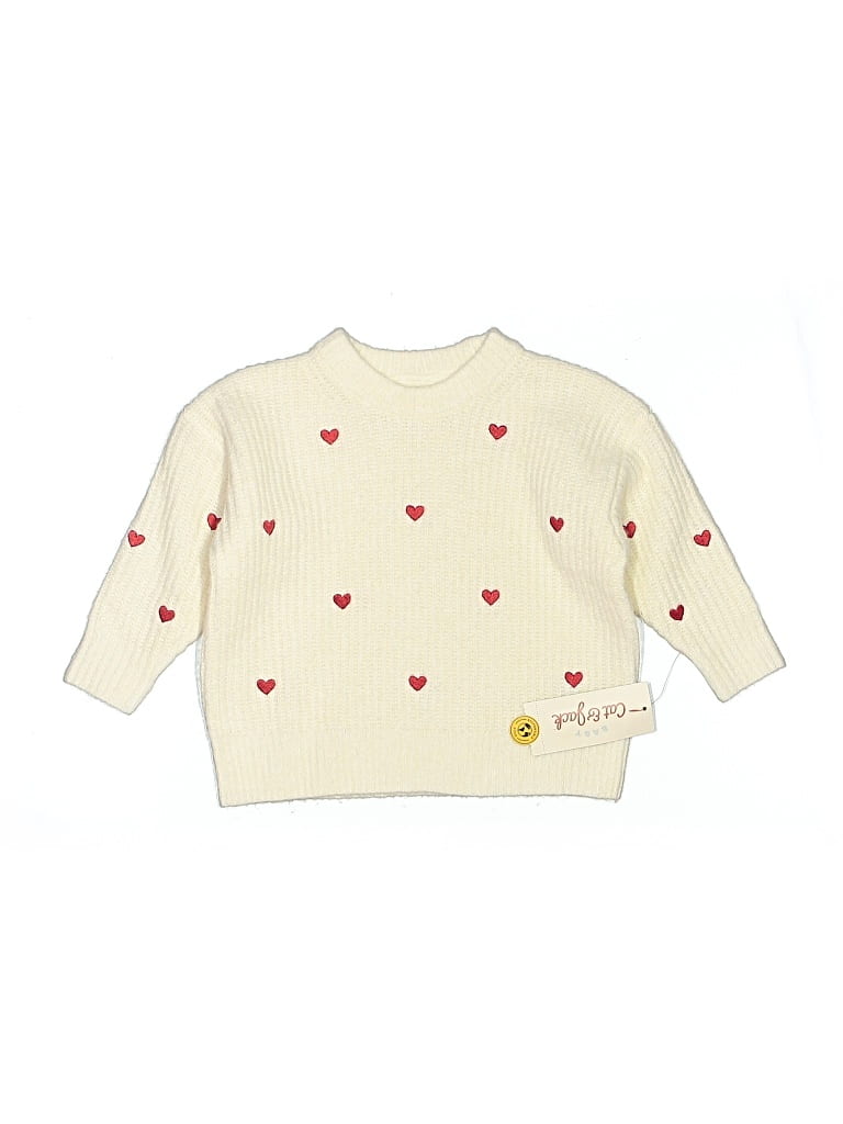 Cat & Jack Babies' Pullover Sweater In Neutral