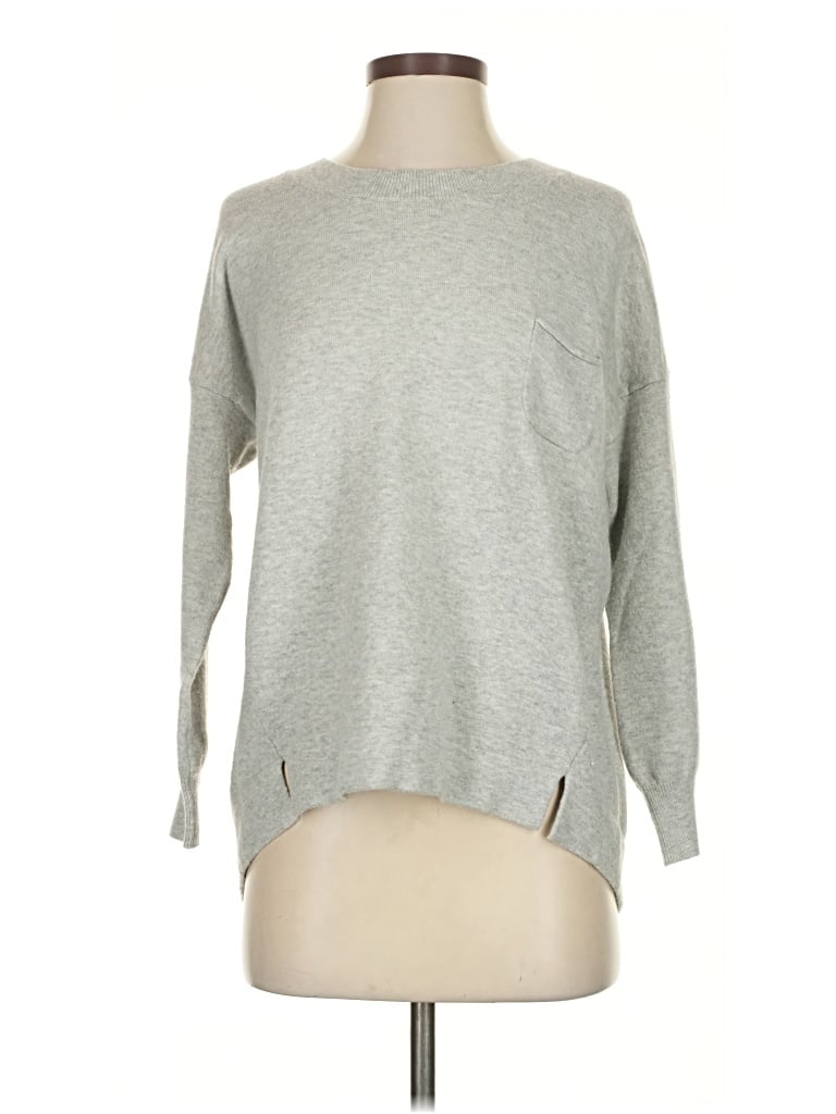 Pre-owned French Connection Pullover Sweater In Gray