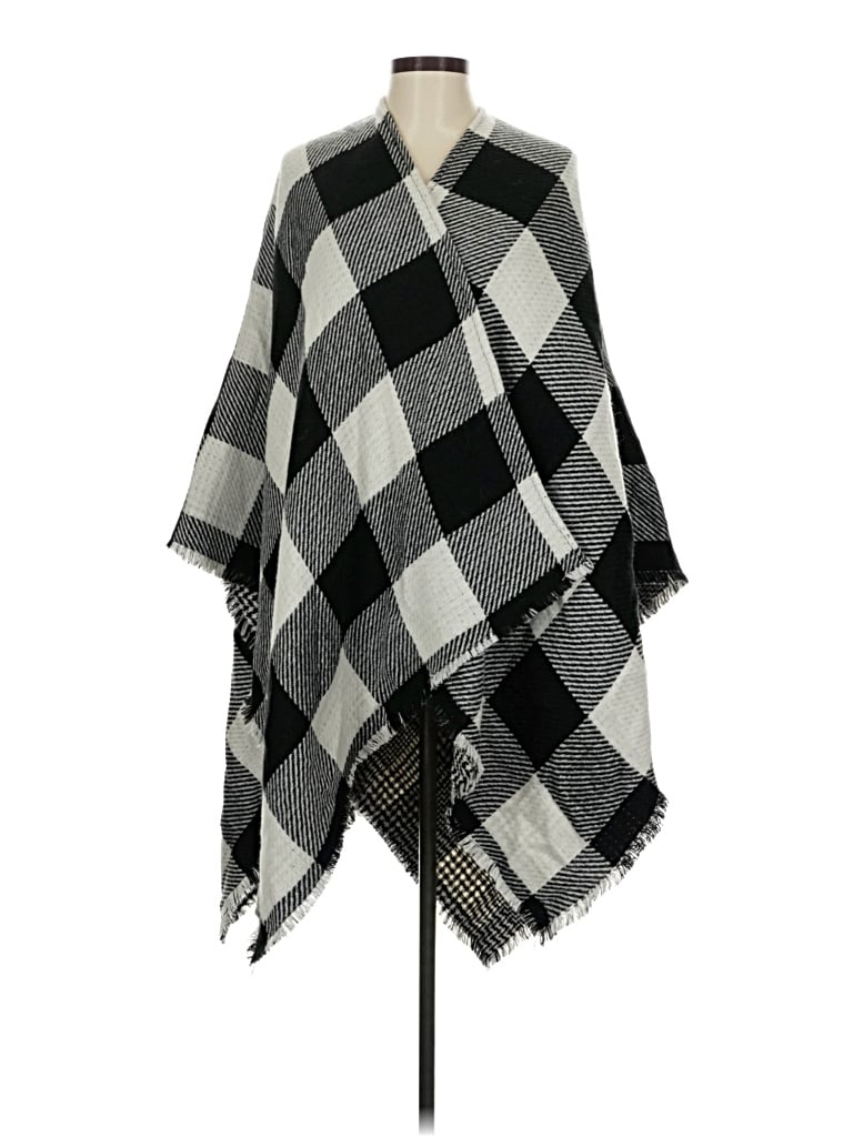 LANDS' END Pre-owned Poncho In Black