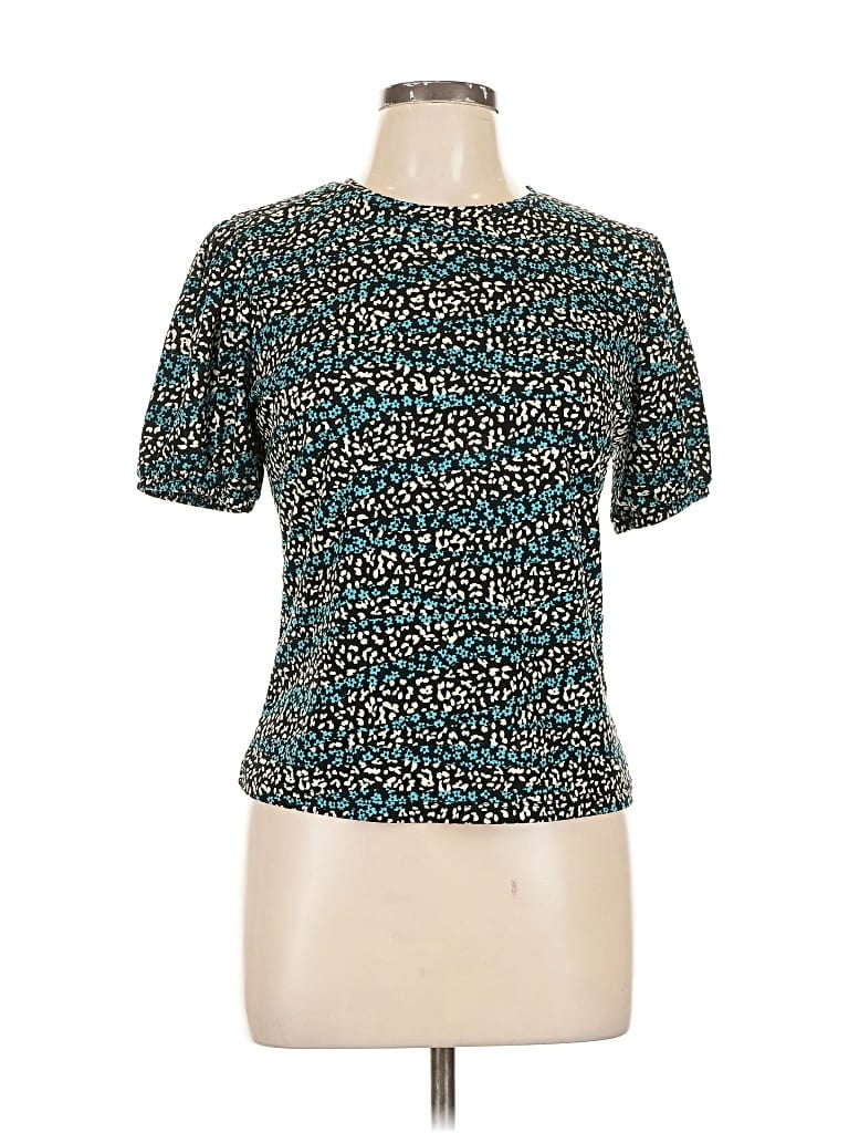 Pre-owned Warehouse Short Sleeve T-shirt In Blue