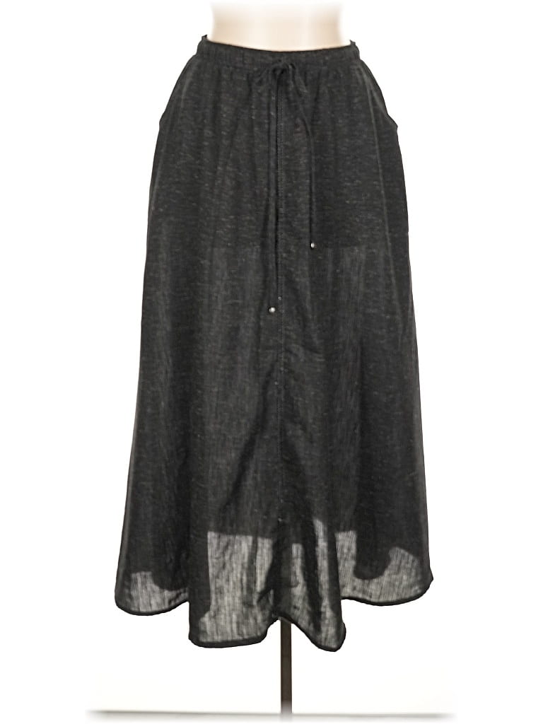 Pre-owned Max Studio Casual Skirt In Gray