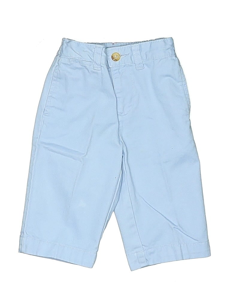 Pre-owned Polo By Ralph Lauren Babies' Khaki Pant In White