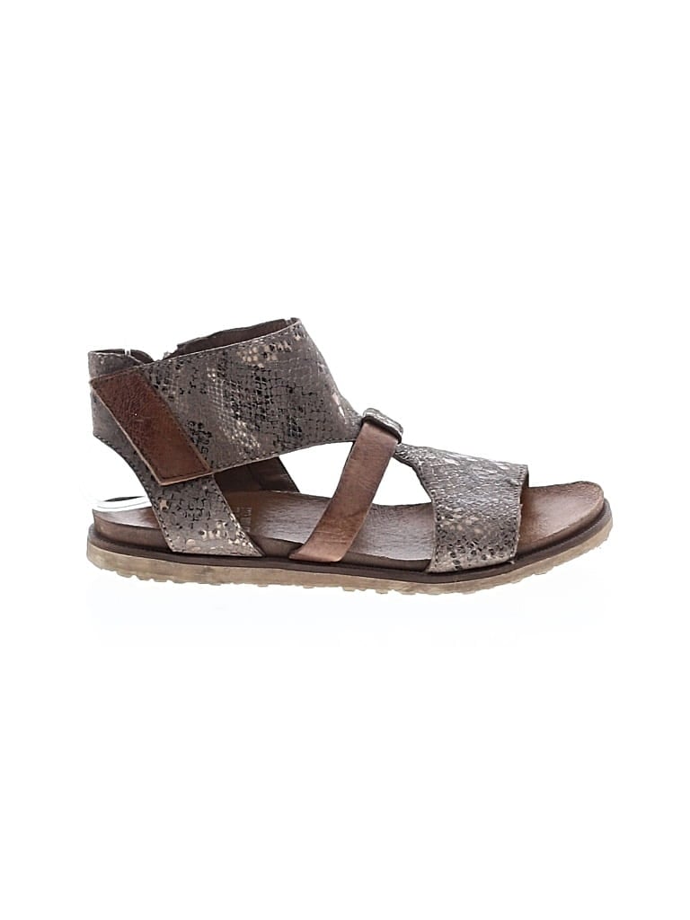 Pre-owned Miz Mooz Sandals In Gray