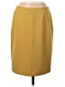 Halogen Solid Yellow Formal Skirt Size 8 - photo 1